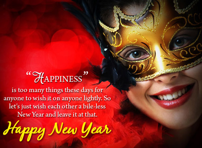 The Happy new year